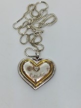 BGE Sterling Silver 925 Diamond &quot;My Daughter My Joy&quot; Heart Pendant Necklace - $39.99