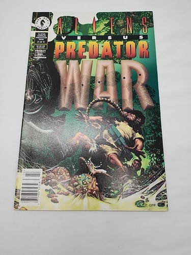 Aliens Vs Predator War Dark Hose Comic Book Issue #2 - $6.92