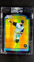 2003 Bowman Chrome Gold Refractor Uncirculated #185 Brian Bruney /170 Rookie RC - £3.97 GBP