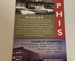 National Civil Rights Museum Brochure Memphis BR15 - $5.93