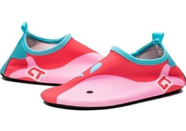 Cituo Youth Girls Beach Pool Swim Shoes Aqua Socks Pink 34/35 Kids Size ... - $6.41