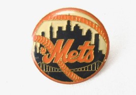 Vintage Peter David MLB NY New York METS Team Logo Collectible Baseball Pin  - $13.81