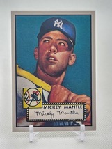  Mickey Mantle REPRINT1952 Topps New York Yankees Ny Baseball Card - £196.65 GBP