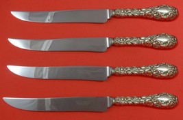 Baltimore Rose by Schofield Sterling Silver Steak Knife Set Texas Sized ... - £318.63 GBP
