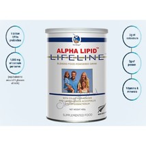 Alpha Lipid Lifeline 450g Blended Milk Colostrum Powder Energy Immunity Original - £87.92 GBP