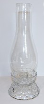 Lovely Vintage Fostoria Glass American Candle Holder Hurricane Lamp With Chimney - £79.12 GBP