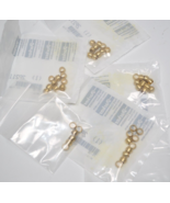 Lot of 46 PARKER BRASS COMPRESSION SLEEVES FOR 1/4&quot; O.D. TUBING Part# 2P211 - $39.59