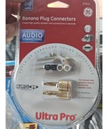 GE Banana Plugs 87642 Center Pin Ultra Pro New Audiophile - €12,83 EUR