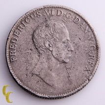 1828 Denmark Speciedaler Silver Coin, KM# 695.1 - $154.88