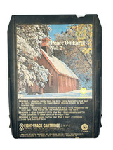 Peace on Earth Vol 2 Compilation 8 Track Tape Cartridge Holiday Christmas - £7.40 GBP