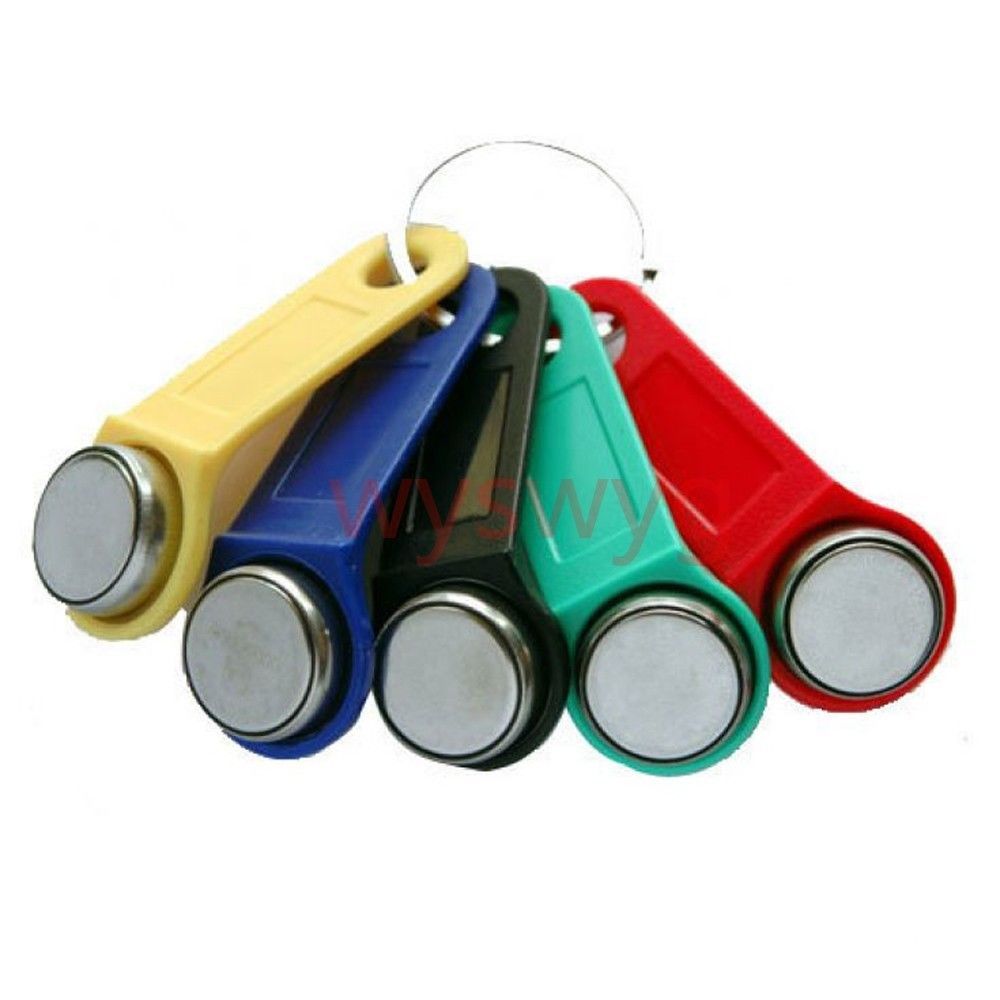 5Pcs All Kinds 5 Colors DS 1990A-F5 TM Card iButton Tag wall-mounted holder - $7.42