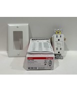 New 5 PK Legrand 1597TRW Tamper-Resistant 15A Duplex Self-Test GFCI - $1,453.96 MXN