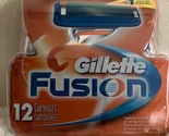 Gillette Fusion -12 Cartridges - $28.00