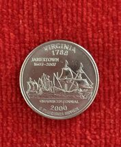 2000 Virginia State Quarter Excellent - $1.33
