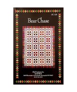 Bear Chase Quilt PATTERN GC120 by Glad Creations Bear Paw Quilt Pattern - £11.02 GBP