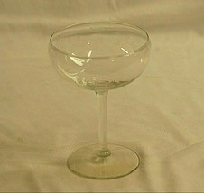 Classic Clear Long Stem Champagne Glass 6&quot; Tall Glassware Bar Ware Repla... - $12.86