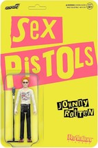 NEW SEALED 2023 Super7 Sex Pistols Johnny Rotten Reaction Figure - £21.79 GBP