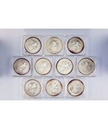 Lot of 10 1990 Australia Silver 1oz Kookaburras (BU Condition) KM# 189 - $26,305.34 MXN