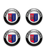 4 x 42 mm Alpina Logo Wheel Center Caps Emblem - £10.93 GBP