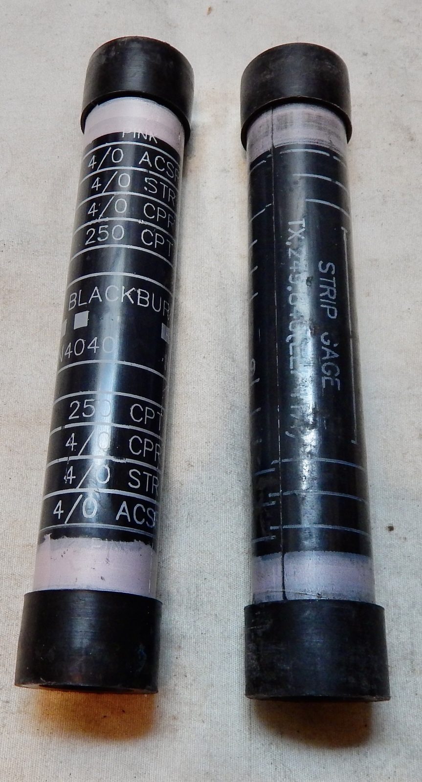 Service Entrance Comp Splice Sleeve 5 1/2” Blackburn Pink/Pink 2ea X1N4040 285B