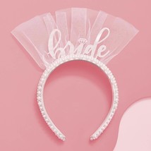 Fetti Bachelorette Pearl Bride Headband  - £23.34 GBP