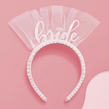 Fetti Bachelorette Pearl Bride Headband  - £23.92 GBP