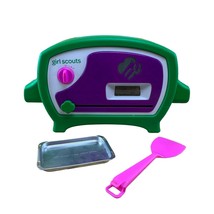 Girl Scout Special Edition Easy Bake Oven 15210SW Cookies Cake GREEN TESTED - £14.65 GBP