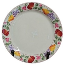 Gibson Designs Country Orchard Dinner Plate 9 ¾” D Fruit Rim - £10.90 GBP