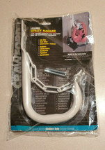 Crawford Medium Duty White Lockable Utility Hanger Item #LH4 (NEW) - $9.85