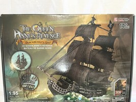 Queen Anne’s Revenge BlackBeard’s Ship 3D Puzzle 308 Pc CubicFun New In Open Box - £13.99 GBP
