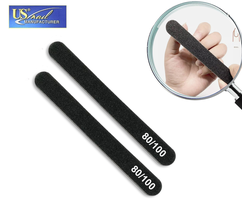 USN Round Black Files 80/100 Grit 50/Pack - $30.00