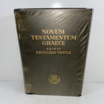 Novum Testamentum Graece Eberhard Nestle 1953 Greek New Testament Hardcover - £30.36 GBP