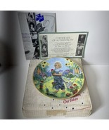 A Time To Plant Plate 1989 McClellend&#39;s March of Dimes: Our Children Our... - $338.62 MXN