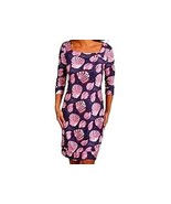 Lilly Pulitzer Sz S Bright Navy Great Escape Sea Shells 3/4 Sleeve Kari ... - $951.70 MXN