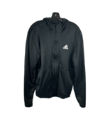 Adidas ClimaWarm Hoodie Men’s Medium Black Full Zip Hooded Athletic Jacket - $480.84 MXN