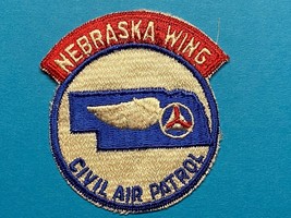 Civil Air Patrol, Nebraska, Fully Embroidered, Cut Edged, 25-MAR-1952, Patch - $8.42