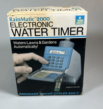 Vintage New Old Stock RainMatic - 2500 Electronic Water Timer - £15.68 GBP