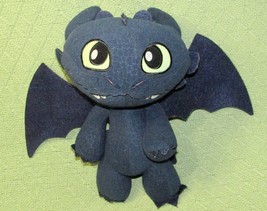 TOOTHLESS BABY DRAGON PLUSH 12&quot; STUFFED ANIMAL DREAMWORKS CHARACTER TOY ... - $10.80