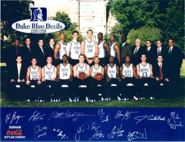 1998-99 DUKE BLUE DEVILS TEAM 8X10 PHOTO PICTURE NCAA BASKETBALL - $4.94