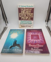 3 Vintage Books Motivation &amp; Self Help: The 7 Habits Of Highly Effective People - £7.42 GBP