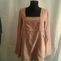 Baby and Me Maternity top M Tan Camel NWT - $15.00