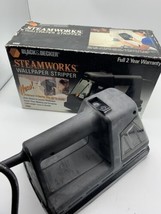 Black &amp; Decker Steamworks Wallpaper Steamer Stripper Model 1200 w/ box T... - £26.78 GBP