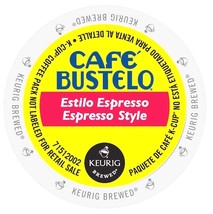 Cafe Bustelo Espresso Roast Coffee 12 to 144 K cups Pick Any Size FREE SHIPPING - £8.78 GBP+