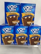 (5) Kellogg&#39;s Pop Tarts Frosted Smores Toaster Pastries 14.7 oz Box 8 Each - £11.06 GBP