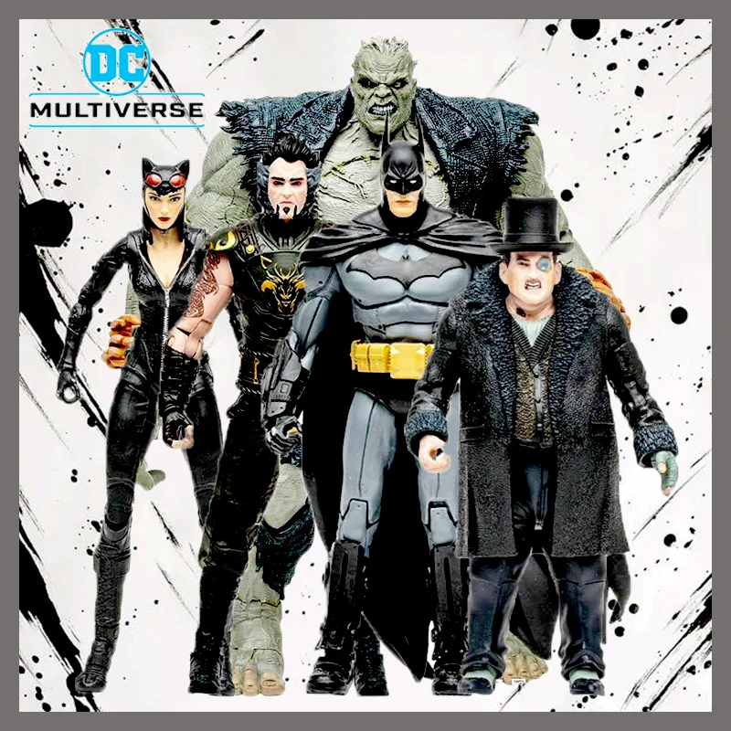 In Stock McFarlane Toys DC Multiverse Batman The Penguin Catwoman Ra&#39;s a... - $65.50+