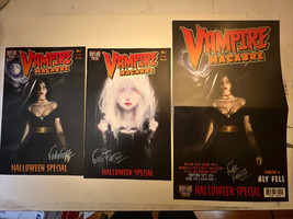 Vampire Macabre Halloween #1 One Shot Lot Signed by Frank Forte  With Poster - £14.98 GBP