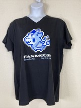 Live and Tell Women Size 3XL Black Fanimecon Pixel T Shirt Short Sleeve Anime - £5.14 GBP