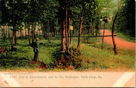 Vtg Postcard 1906 UDB Line of Entrenchments Used By Gen Washington Valley Forge - £3.07 GBP
