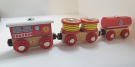 Bigjigs Train Car Lot (3) - $3.71