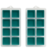 2 pack Ice Cube Tray Jumbo Size Silicone Base Easy Release  Iced Coffee ... - $10.84